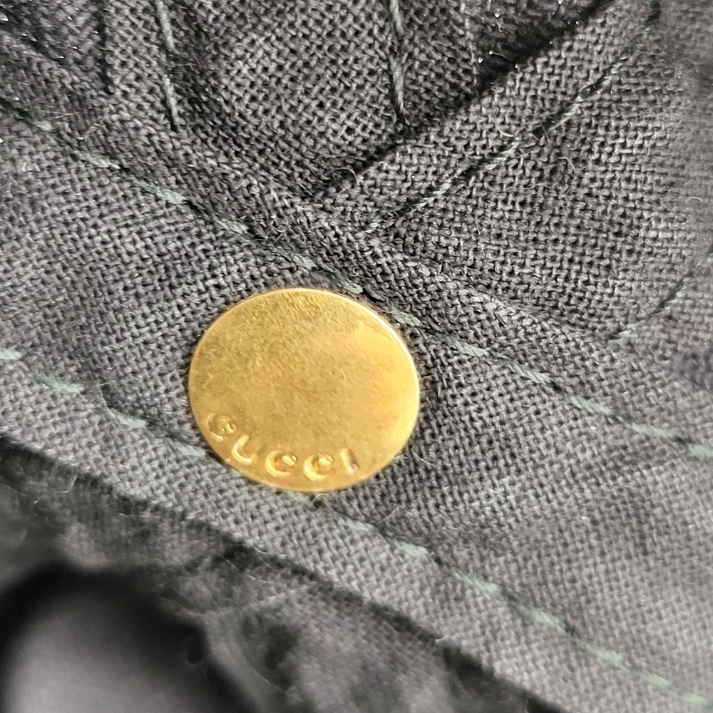 Gucci Gabardine GUCCI Headband Cap Black Size M(58) Authentic - Picture 7 of 12